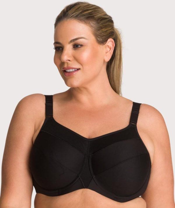 Triumph Triaction Ultra Underwired Sports Bra - Black on Sale