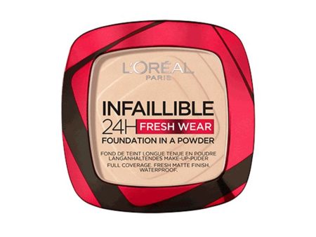 L Oreal Infallible 24Hr Fresh Wear Foundation Powder 130 True Beige 9g Discount