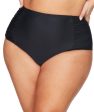 Artesands Hues Botticelli High Waist Swim Brief - Black Hot on Sale