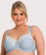 Ava & Audrey Jacqueline Full Cup Underwired Bra - Blue Ivory Online Hot Sale