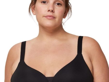 Triumph Flex Smart Padded Wire-free Bra - Black For Discount