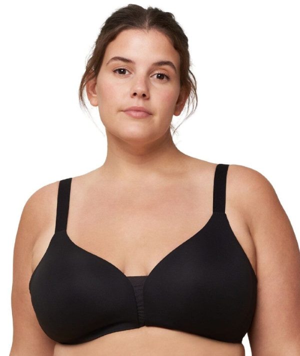 Triumph Flex Smart Padded Wire-free Bra - Black For Discount