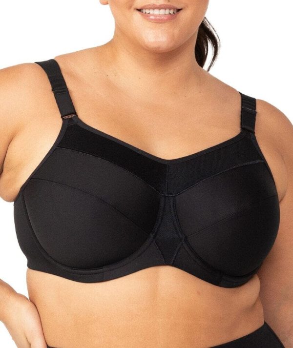 Triumph Triaction Ultra Underwired Sports Bra - Black on Sale