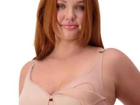 Triumph Gorgeous Maternity Padded Wire-free Bra - Blusher Beige Fashion