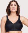 Glamorise Magiclift Front-Closure Posture Back Wire-Free Bra - Black Online