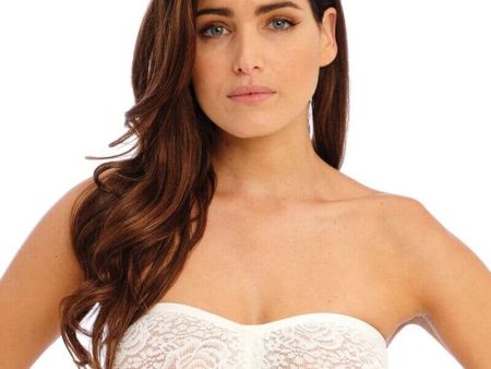 Wacoal Halo Lace Strapless Bra - Ivory Hot on Sale