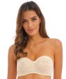 Wacoal Halo Lace Strapless Bra 2 Pack - Nude Black Fashion