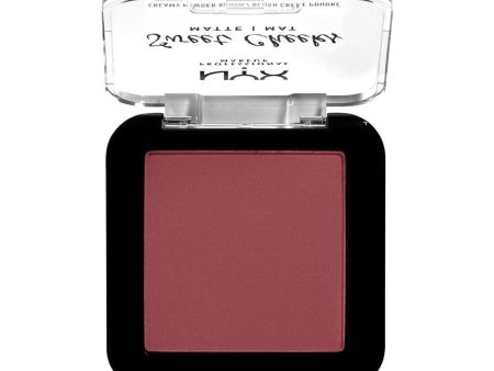 NYX Sweet Cheeks Creamy Powder Blush Matte 05 Bang Bang 5g Cheap