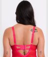 Curvy Kate Elementary Plunge Bodysuit - Red Pink Online Hot Sale