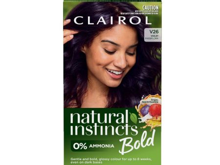 Clairol Natural Instincts Permanent Hair Color V26 Violet Fashion