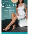 Kayser Plus Sheer Nylon Pantyhose 2 Pack - Nearly Black For Cheap