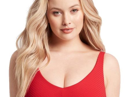 Sea Level Messina E-F Cup Bralette With Hidden Underwires - Red Discount