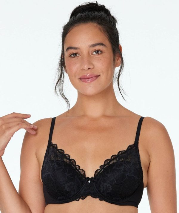 Bendon Embrace Full Coverage Contour Bra - Black For Sale