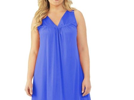 Exquisite Form Short Gown - Rocky Blue on Sale