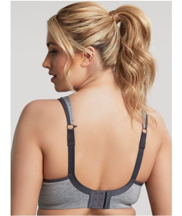 Sculptresse Activate Non Padded Underwired Sports Bra - Charcoal Marle Sale