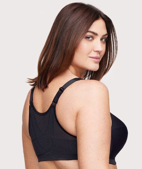 Glamorise Magiclift Front-Closure Posture Back Wire-Free Bra - Black Online