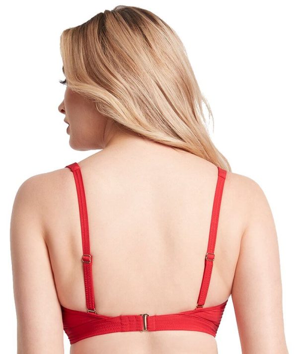 Sea Level Messina E-F Cup Bralette With Hidden Underwires - Red Discount