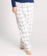 Ava & Audrey Amelia Brushed Cotton Pant - Ivory For Discount