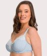 Ava & Audrey Jacqueline Full Cup Underwired Bra - Blue Ivory Online Hot Sale