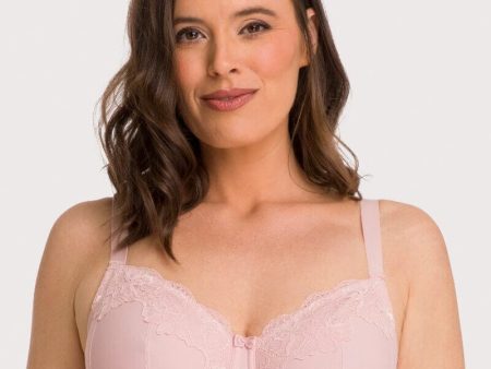 Ava & Audrey Jacqueline Full Cup Underwired Bra - Blush Hot on Sale