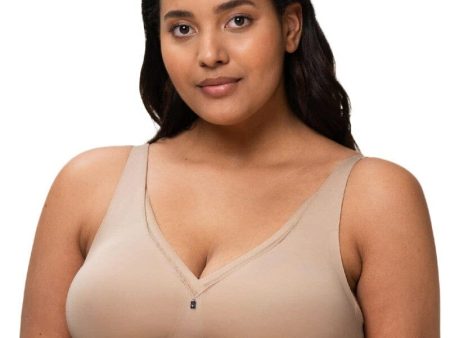 Triumph True Shape Sensation Minimiser Wire-free Bra - Smooth Skin on Sale