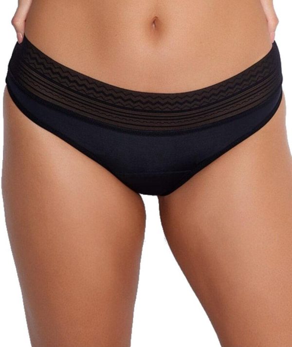 Bendon Flo Light Bikini Brief - Black Online