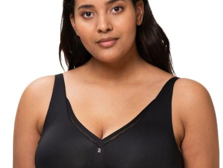 Triumph True Shape Sensation Minimiser Wire-free Bra - Black Online Hot Sale