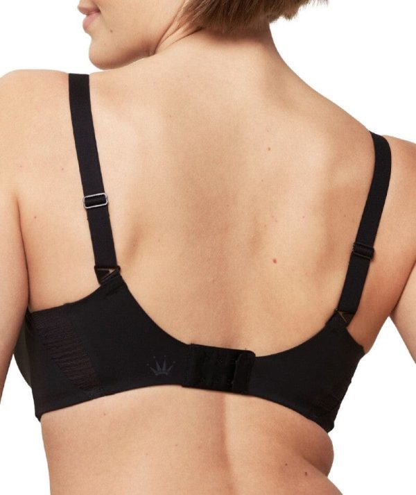 Triumph Flex Smart Padded Wire-free Bra - Black For Discount