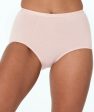 Bendon Body Cotton Trouser Brief 2 Pack - Icy Pink Slate on Sale