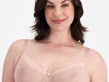 Berlei Lift & Shape Minimiser Bra - Nude Lace Online Hot Sale