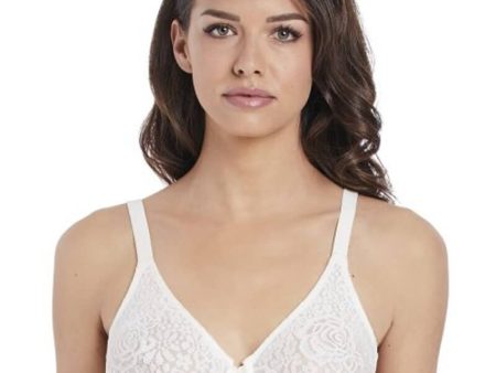 Wacoal Halo Lace Moulded Underwire Bra - Ivory Online now