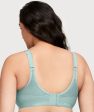 Glamorise No-Sweat Mesh Wire-Free Sports Bra - Jade Online now