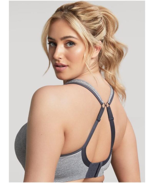 Sculptresse Activate Non Padded Underwired Sports Bra - Charcoal Marle Sale