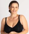 Underbliss Invisibliss Moulded Microfibre Underwire Bra 2 Pack - Black Nude Supply