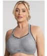 Sculptresse Activate Non Padded Underwired Sports Bra - Charcoal Marle Sale