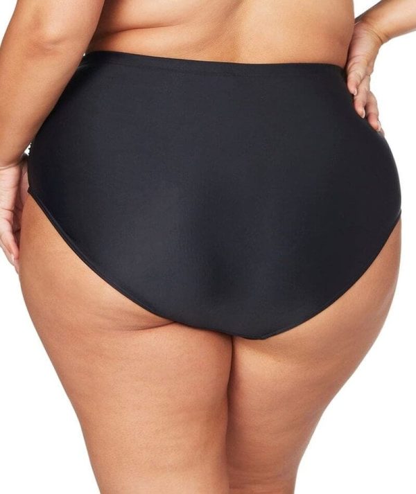 Artesands Hues Botticelli High Waist Swim Brief - Black Hot on Sale