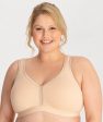 Ava & Audrey Faye Cotton Wire-Free Support Bra - Frappe For Discount