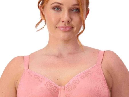 Triumph Lacy Minimizer Bra - Cherry Rose on Sale