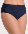 Ava & Audrey Jacqueline Full Brief with Lace - Sapphire Online now