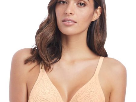 Wacoal Halo Lace Moulded Underwire Bra - Nude on Sale