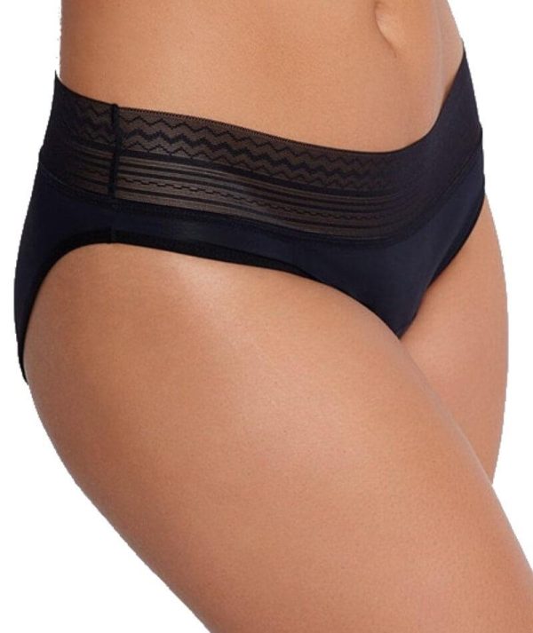 Bendon Flo Light Bikini Brief - Black Online