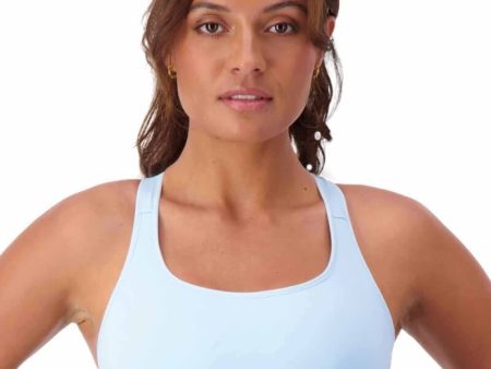 Triumph Triaction Ultra Seamfree Sports Bra - Sky Blue For Cheap