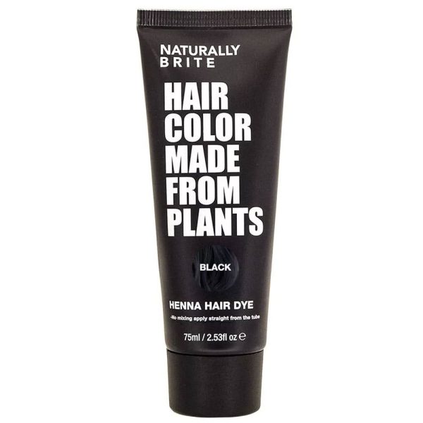 Naturally Brite Henna Hair Dye Black 75ml Online Hot Sale