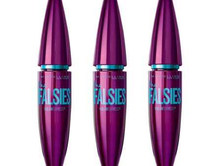 3x Maybelline The Falsies Volum Express Mascara 285 Black Drama 8ml Online Hot Sale