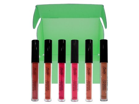 Beauty Buddy Shimmer Lip Gloss Gift Set - 6 items Online Sale