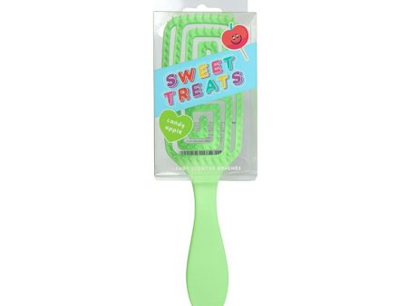 Sweet Treats Hairbrush Candy Scented Green For Cheap