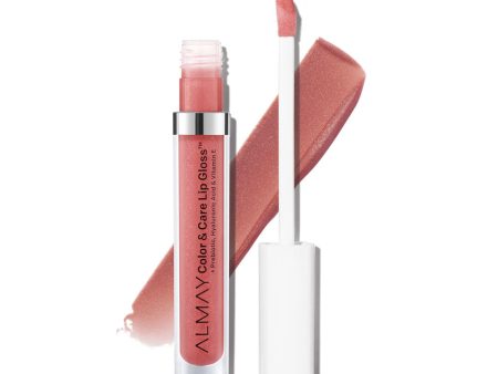 Almay Color & Care Hydrating Lip Gloss 200 Rose Glow on Sale