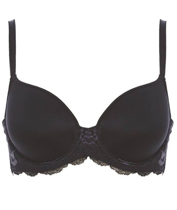 Wacoal Lace Affair Contour Bra - Black Graphite Online Hot Sale