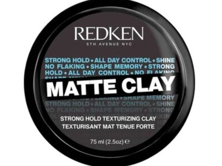 Redken Matte Clay Strong Hold 75ml Online now