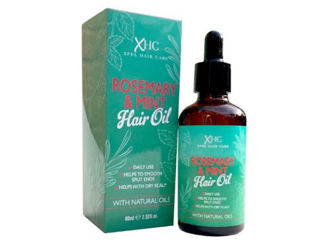 XHC Rosemary & Mint Hair Oil 60ml Discount